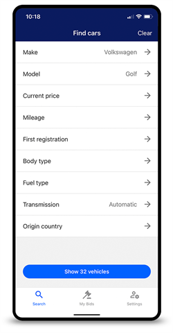 Search - Mobile App 